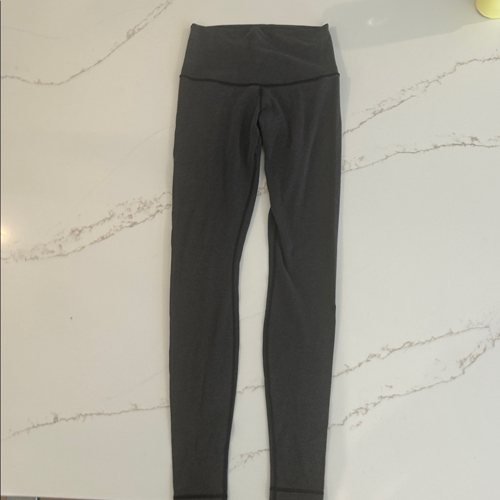 Lululemon dark gray align Leggings